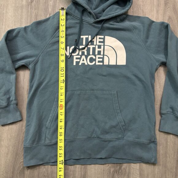 The North Face Blue Sweatshirt Hoodie Pullover Women's Size Medium - Picture 6 of 9